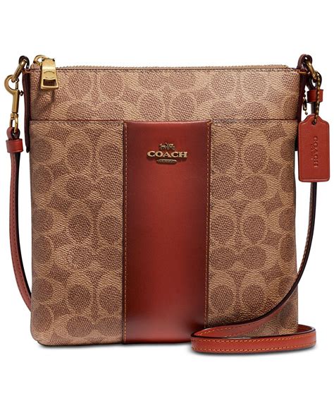 macy's handbags coach crossbody bag.